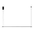 thumbnail image 1 of Linear Pendant Light Modern Matte Black LED Hanging Light for Kitchen Island, Horizontal 100cm, 1 of 8