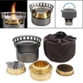 thumbnail image 4 of Mini Brûleur d'Alcool avec Poche Tente Multifonctionnelle Accs Premium Détachable Esprit Coupe-Vent pour la Randonnée Randonnée Voyage, Gris, 4 of 8