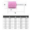 thumbnail image 3 of 5 Pcs Cylindre de Pierre Monté Abrasif Tige 6mm pour Outil Rotatif Roue de Meulage 6X35, 3 of 8