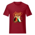 thumbnail image 4 of XZNGL Womens Summer Tops Short Sleeve Prost Womens Summer Print O-Neck T Shirts Short Sleeve Tops Blouse Womens T Shirts for Summer Womens Shirts Summer Womens Summer Shirts, 4 of 7