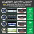 thumbnail image 2 of Car Radio 10.25" Touchscreen for Mercedes Benz E Class W212 with NTG5.0 System 2015-2016 Support Wireless Apple Carplay/Android Auto Mirror Link, 2 of 7
