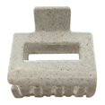 thumbnail image 1 of French Hair Claw Clip Retro Solid Color Rectangle Hair Clamp Hollow Hair Claw, 1 of 10