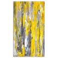 thumbnail image 2 of Design Art - Motif Abstrait Gris et Jaune, 2 of 3