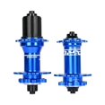 thumbnail image 1 of Moyeu de Roulement Format Compact Sans Bavures Réduire la Friction Fournitures de Cyclisme Installation Pratique Moyeux en Métal Alliage d'Aluminium Arbre de Roue 32H/roulement/bleu, 1 of 9