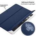 thumbnail image 2 of DuraSafe Case for iPad PRO 10.5 inch 2017 [ A1701 A1709 ] Tri Fold Smart Cover with Translucent Back, Auto Sleep/Wake - Navy Blue, 2 of 6