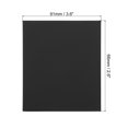thumbnail image 2 of Unique Bargains Card Sleeves Waterproof Soft Trading Cards Protector Black 1 Pack/50 Sleeves, 2 of 5