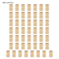 thumbnail image 1 of 50pcs M3 Cylindre en Laiton Moleté Rond Moulé Insert Écrous Encastrés (M3 * 5 * 4.2), 1 of 6