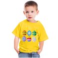 thumbnail image 2 of Chandails pour Filles Tout-Petits Enfants Garçons Filles Mignon Col Rond Imprimé Manches Courtes Haut, 2 of 9