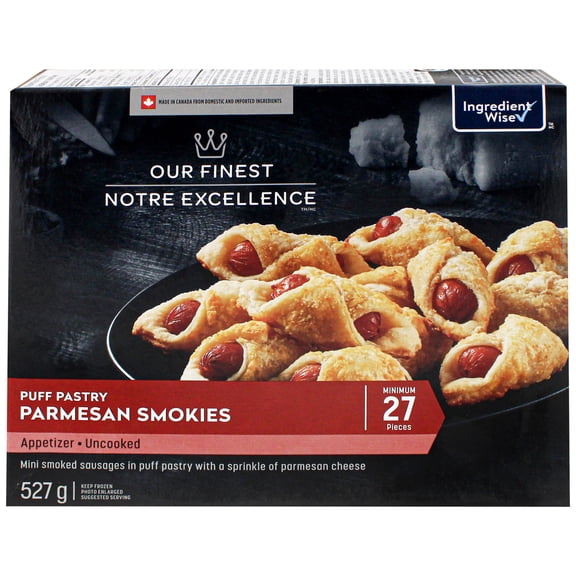 Our Finest Puff Pastry Parmesan Smokies, 527 g