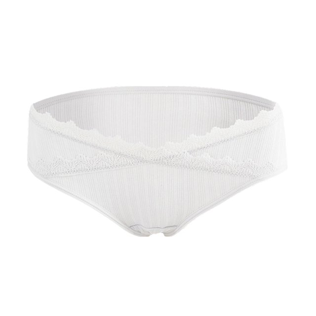 Birdeem Ladies Comfortable Prenatal Solid Color Large Size Abdominal Maternity Panties Low Waiste Underpants