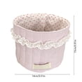 thumbnail image 3 of Panier de Rangement Pliable en Tissu pour Bureau, Organiser de Petits Articles et des Cosmétiques, 3 of 6