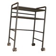 thumbnail image 4 of veasfak Cat Food Can Storage Cart Metal Shelf above Litter Box Rolling Storage Stand Large, 4 of 9