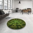 thumbnail image 4 of Ahgly Tapis Rectangulaire Lavable en Machine Intérieur Transitionnel Vert Forêt Foncé, 3 Pieds x 5 Pieds, 4 of 7