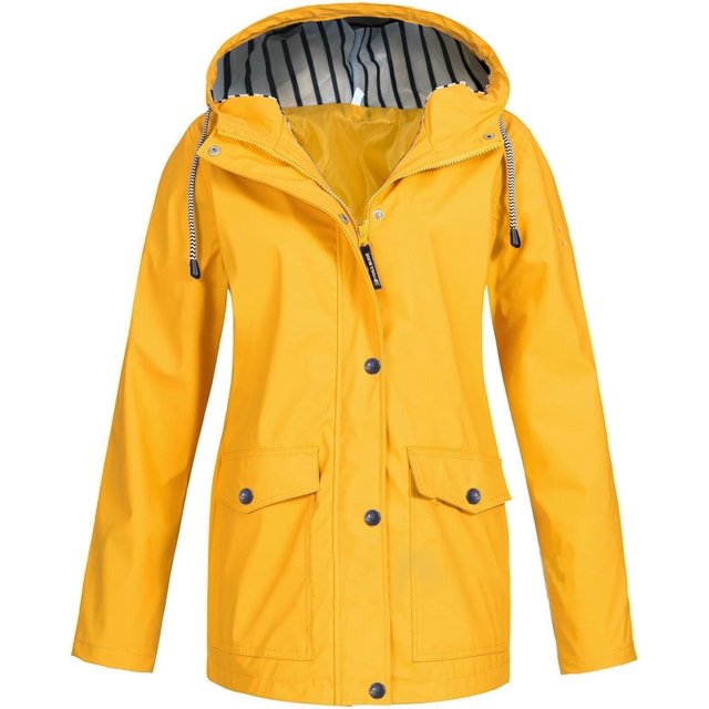 Women’s Waterproof, Softshell Rain Jacket, Outdoor, Breathable, Packable, Transition, Lightweight Jacket with Hood for Spring, Autumn, Hiking, Trekking, Cycling