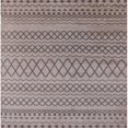 thumbnail image 1 of Ahgly Tapis d'Intérieur Carré Mid-Century Moderne Puce Violet Oriental, 3 Pieds Carré, 1 of 6