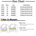 thumbnail image 3 of XZNGL Womans Nursing Bra Front Release Glossy Comfortable Breathable Bra Underwear No Rims, 3 of 9
