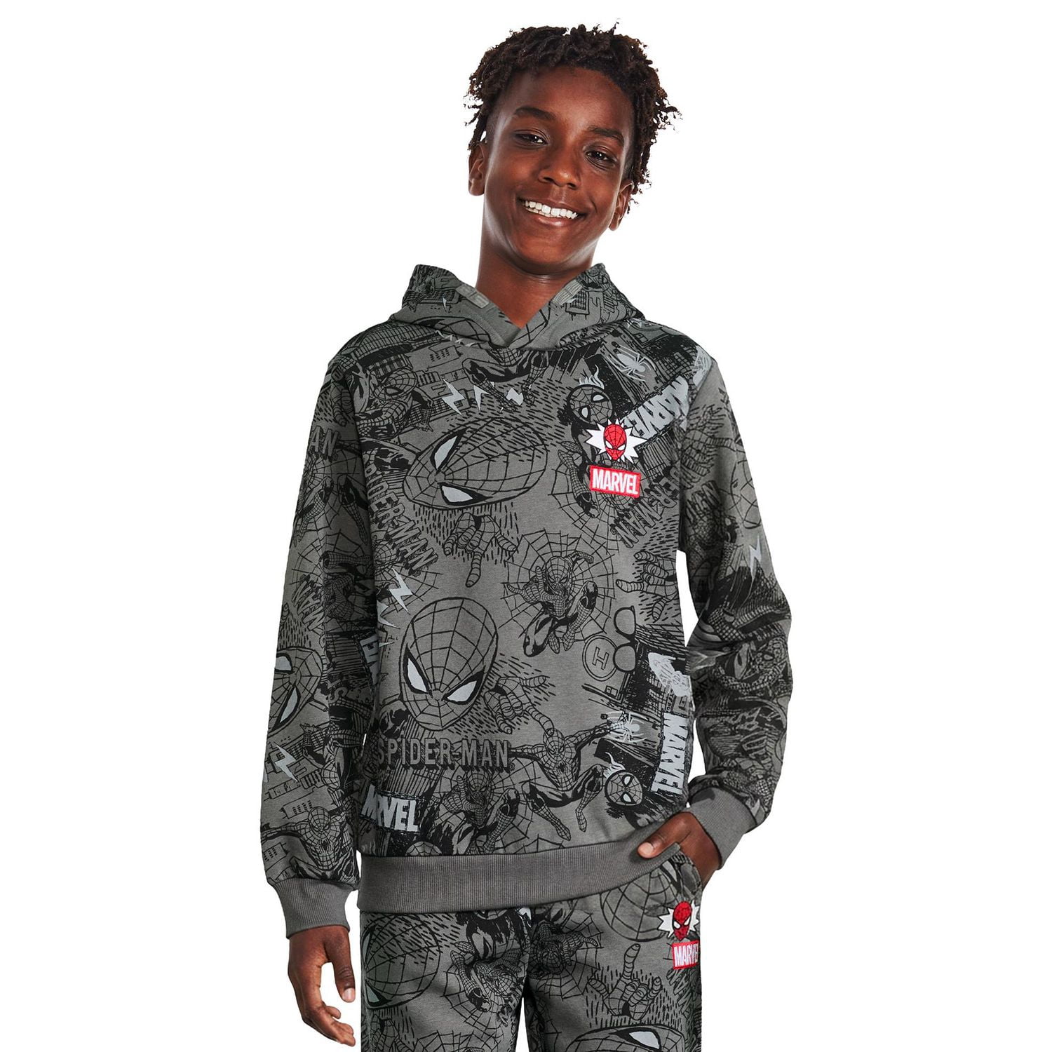 Marvel Boys' Spider-Man Hoodie