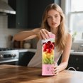 thumbnail image 1 of BotaniNest 600ml Portable Juicer Multifunctional USB Charging Juicer Machine Fresh Fruit Juice Smoothie Cup Bottle, 1 of 4