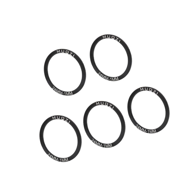 5x Remplacement de Pièces d'Entretoise de Vélo de Réparation de l'Entretoise de Joint d'Étanchéité de Pédalier 24MM T1MM