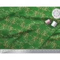 thumbnail image 2 of Soimoi Poly Georgette Fabric Filigree Damask Printed Craft Fabric by the Yard 52 Inch Wide, 2 of 3