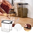 thumbnail image 2 of Mtfun Airtight Food Storage Container with Lids for Kitchen Pantry Organization and Clear Dry Food Canisters for Cereal Flour Coffee Rice Snacks, 2 of 8