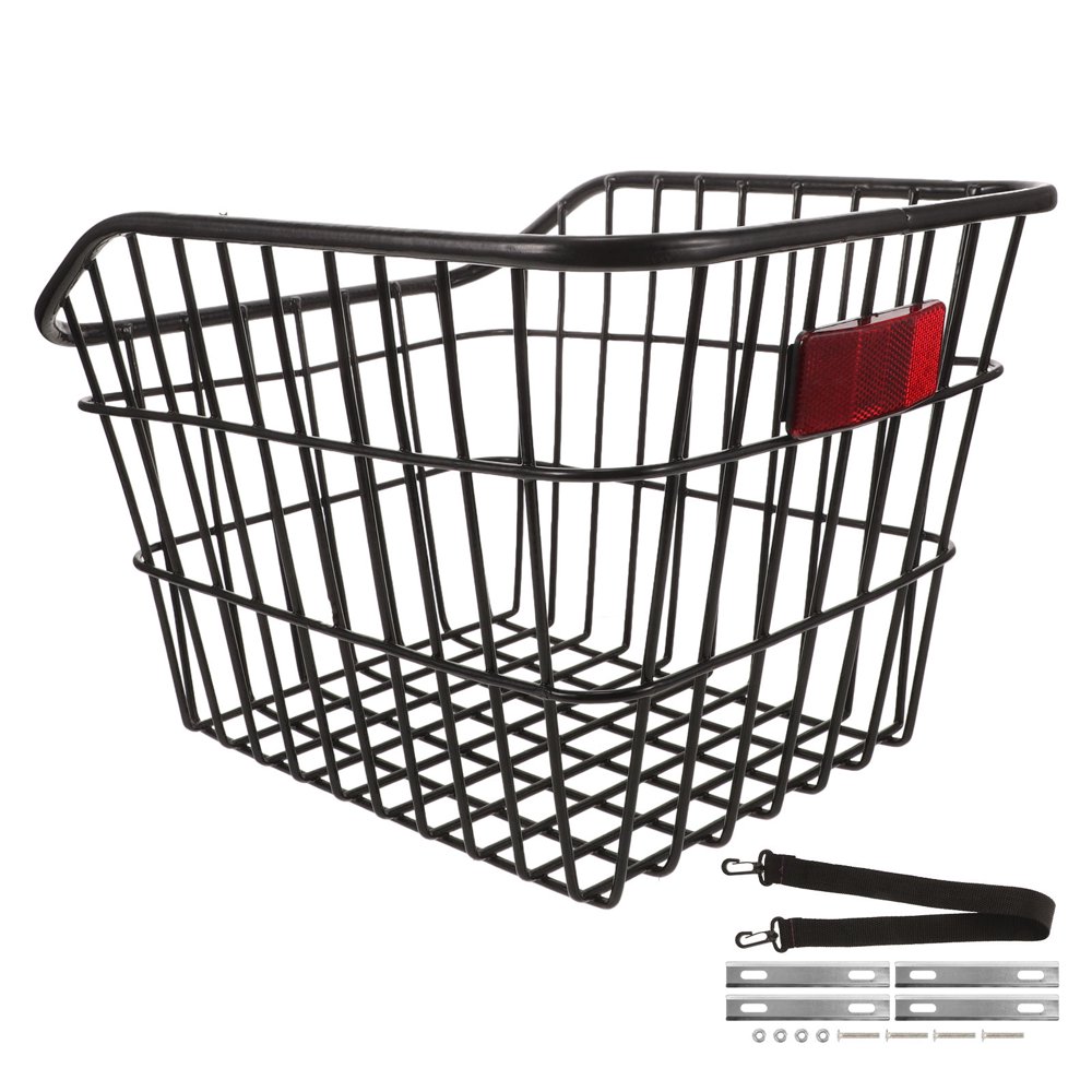 LNGOOR 1 Set Bicycle Basket Scooter Basket Replacement for Adult Rear Bike Basket Compatible with Scooter and Bicycle