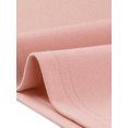 thumbnail image 5 of INSPIRE CHIC Robe de Travail pour Femme à Col Rond, Manches Cap, Ceinturée, Fourreau, Midi, Rose, P, 5 of 5