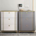 thumbnail image 1 of SOCE042 - Modern Minimalist Slim Shoe Cabinet, 1 of 2