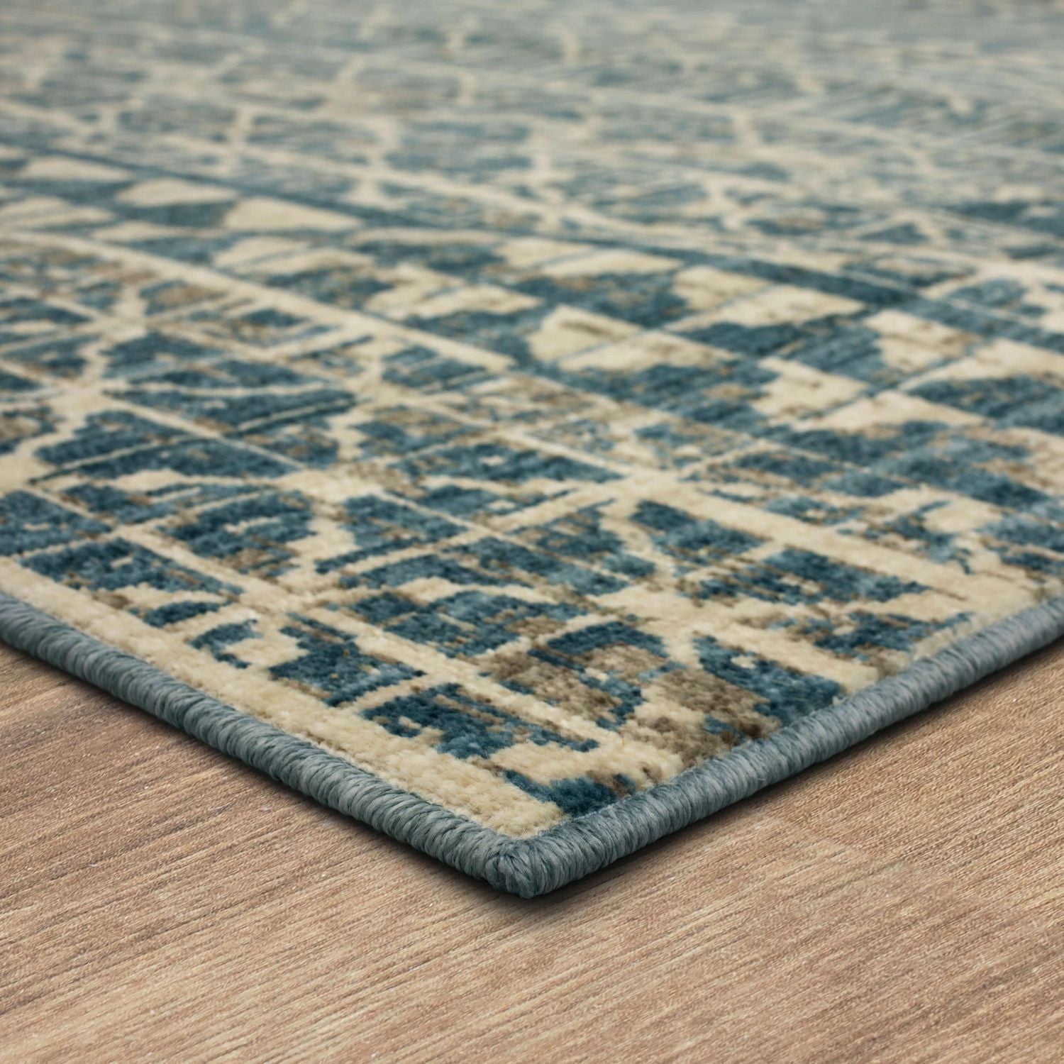 Mohawk Home – Tapis bleu Wilton