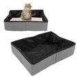 thumbnail image 3 of Collapsible Portable Waterproof Cat Litter Box Cloth for Travel Outdoor Cat Litter Box, 3 of 7