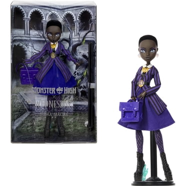 Monster High x Wednesday Collectible Doll, Bianca Barclay in Nevermore Academy Uniform