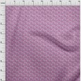 thumbnail image 4 of oneOone Tissu en Viscose Chiffon Violet Tissu pour Robe d'Enfant Tissu Imprimé Tissu au Mètre 42 Pouces de Large, 4 of 4