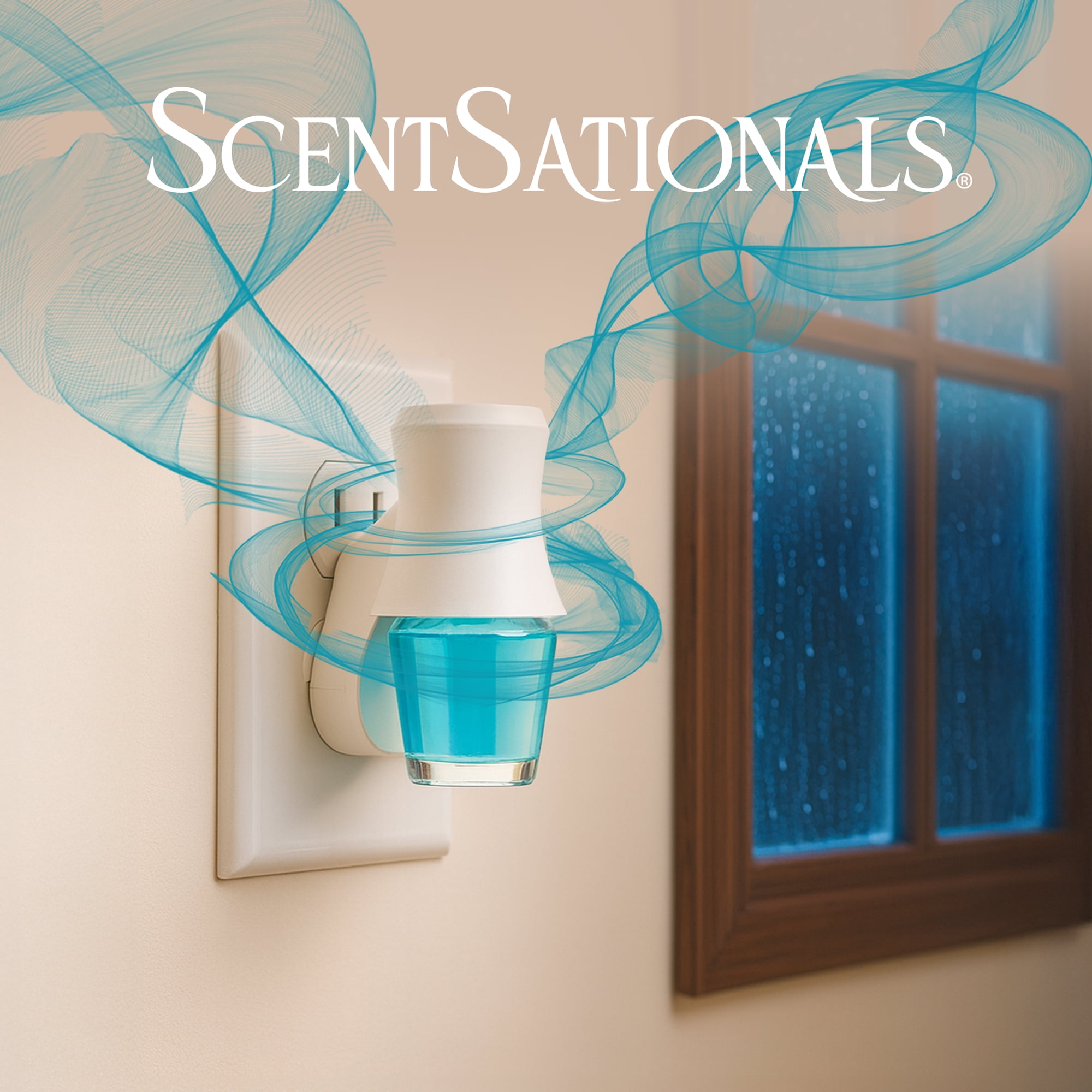 D'huile parfumée Scentsationals - Pluie de minuit