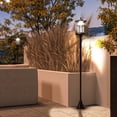 thumbnail image 2 of Outsunny Lampadaire Solaire de 72 Pouces, Lampadaire Extérieur IP44 à DEL, Lot de 2, 2 of 10