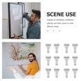 thumbnail image 2 of 12pcs Picture Rail Hooks Metal Picture Hangers Heavy Duty Frame Hanging Displaying Hooks, 2 of 8
