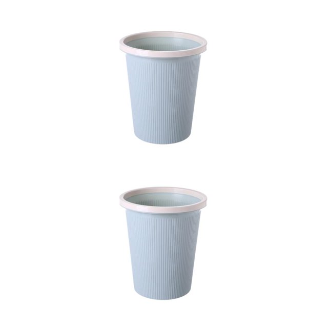 Decodeary Choose Dustbin For And Long-lasting Features Storage Basket Living Room Nordic Blue 25*28*18cm 2Set