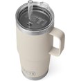 thumbnail image 1 of YETI Rambler Tasse en Paille 25 oz, Isolée sous Vide, Acier Inoxydable, Cape Taupe, 1 of 8