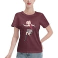 thumbnail image 1 of Women's Basic Short Sleeve T-Shirt Naruto Sakura, 1 of 6