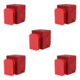 thumbnail image 1 of mmirethe Étui en Cuir Élégant 100 Cartes pour Cartes de Visite Professionnelles Rouge 5Ensemble, 1 of 6