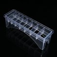 thumbnail image 4 of Caliper Organizer, Limit Comb Storage Case, Plastic Hairdressing Accessory Limit Comb Organizer For Barber Shop Professional Use Hair Salon Storing Limit Combs 8 Slots, 4 of 8