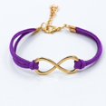 thumbnail image 1 of facefd Bracelet en Cuir Symbole Infini Tendance pour Femmes Bracelet Multicouche, 1 of 1