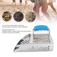 thumbnail image 4 of Metal Detecting Sand Scoop Foldable Handle Stainless Steel Sand Sifter Shovel for Beach Discovering Treasures, 4 of 7