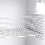 LITINKIMI Iron Chest Freezer Divider for Organized Food Storage, White, Multipurpose Freezer and Refrigerator Use, 45x17cm