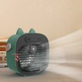 thumbnail image 3 of 4000mAh Battery Rechargeable Low Noise Large Water Tank Air Cooler Fan 3 Levels Adjustable Desktop Misting Fan, 3 of 10