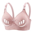 thumbnail image 1 of Fartey Plus Size Womens Push Up Bras High Support No Underwire Bra Full Coverage Everyday Bras Comfort Breathable Solid Color Daily Bra, 1 of 4