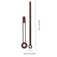 thumbnail image 2 of Miangastore Trousse de Composants d'Horloge Pointers 5 Ensembles 12 Pouces, 2 of 8