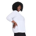 thumbnail image 4 of Lane Bryant Women's Plus Pleated Top, 4 of 5