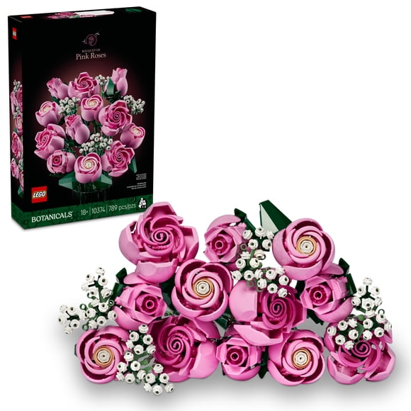 LEGO Botanicals Le Bouquet de Roses Roses, Fleurs Décoratives 10374