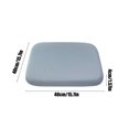 thumbnail image 3 of Yhmxh Home Decor Spring Decor Detachable And Washable Seat Slow Recovery Sponge Chair Cushion For Kitchen Dining Classroom Office Or Car All Year Round Non-Slip Bottom Milk Fiber seat cushion, 3 of 6