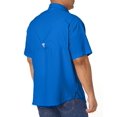 thumbnail image 2 of PFG Tamiami II Short Sleeve Shirt, XXL, Vivid Blue, 2 of 8